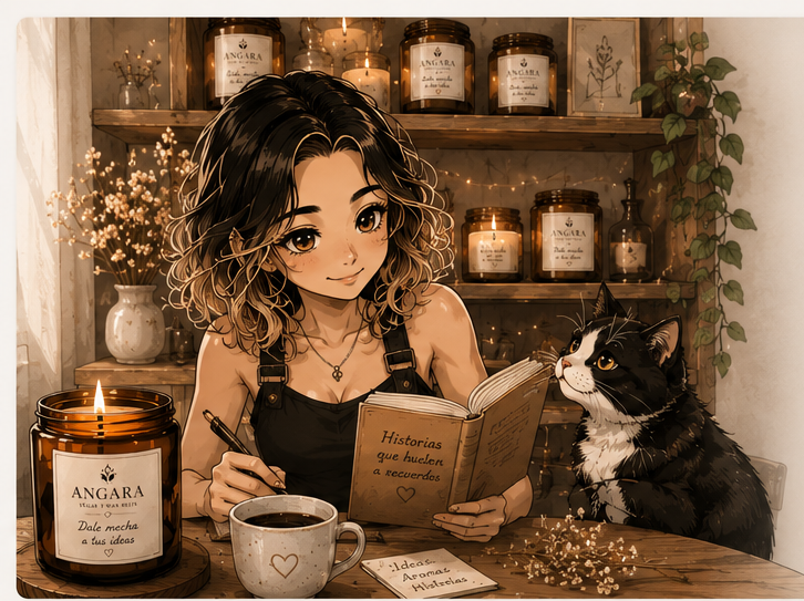 El secreto de la vela de Café Latte