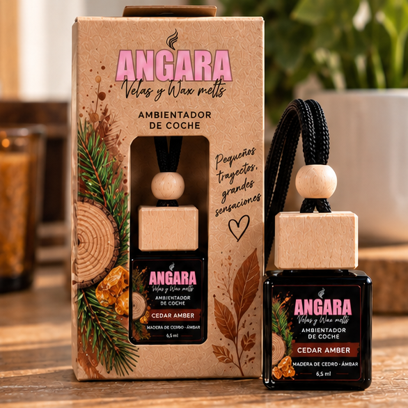 Ambientador de coche Cedar Amber