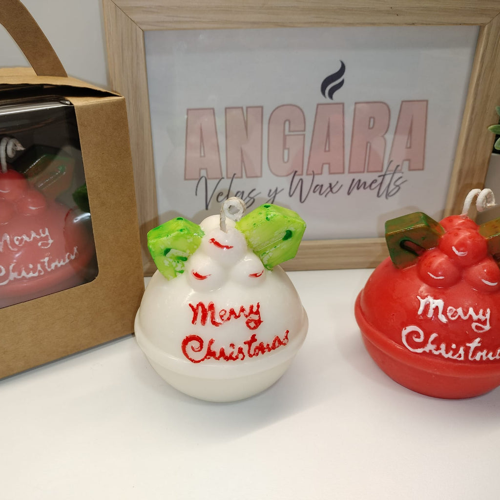Vela Bola de Navidad