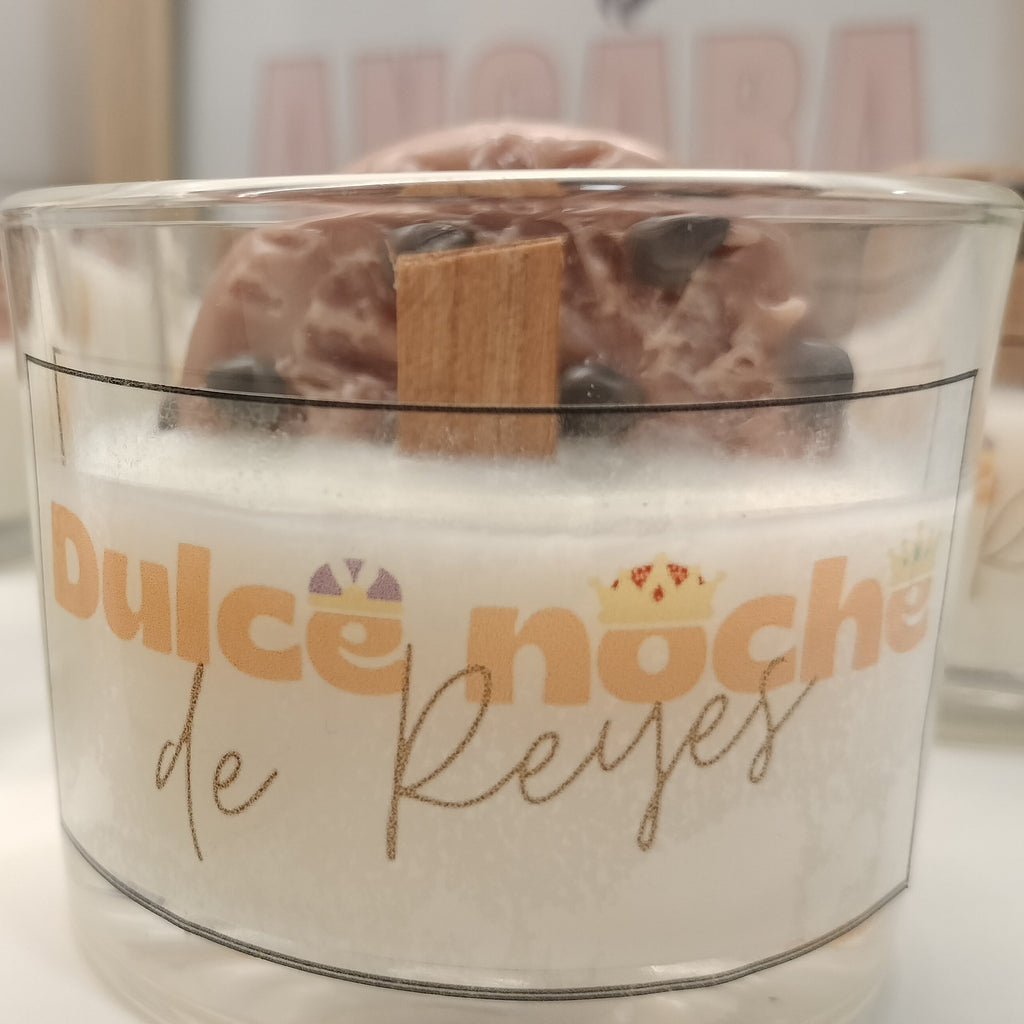 Vela Leche con galletas