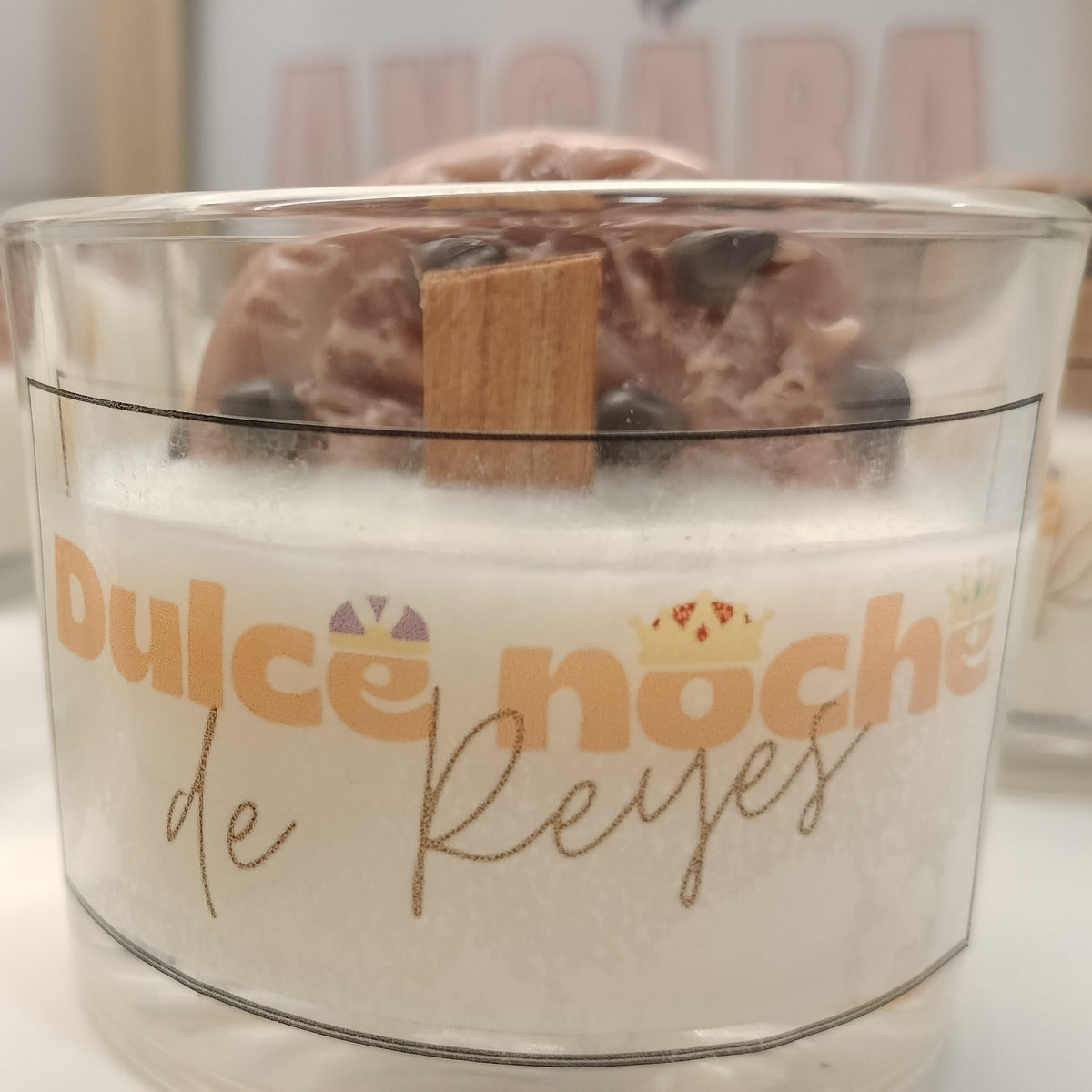 Vela Leche con galletas
