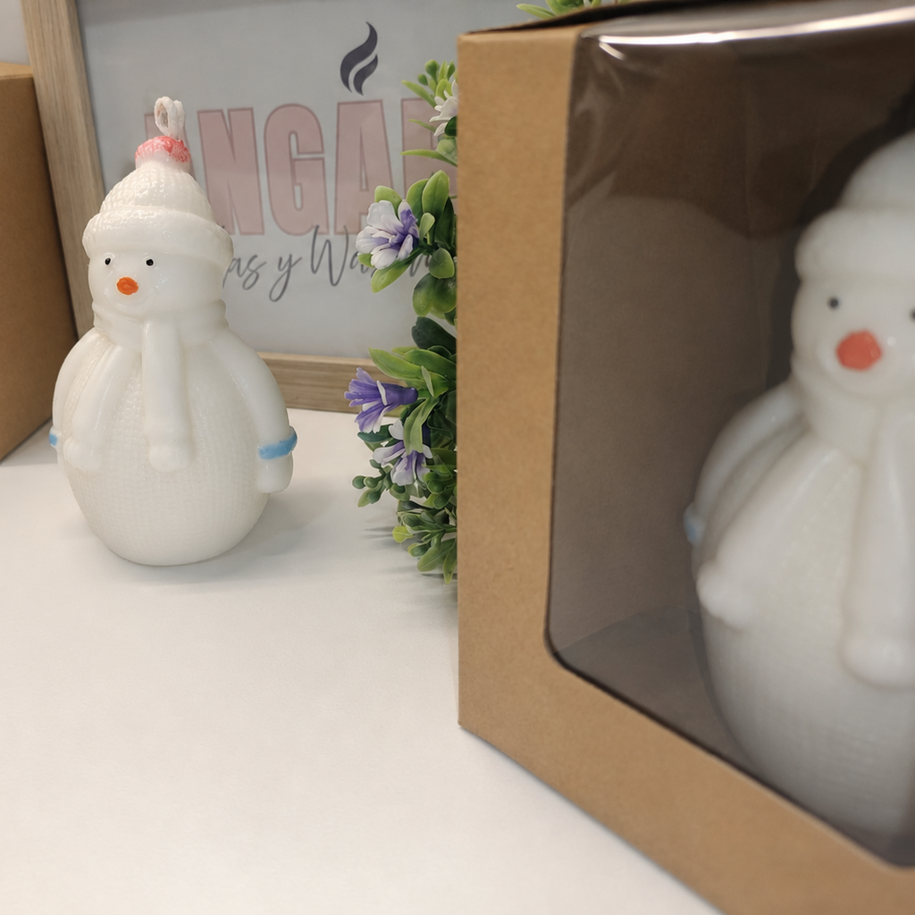 Vela Muñeco de Nieve