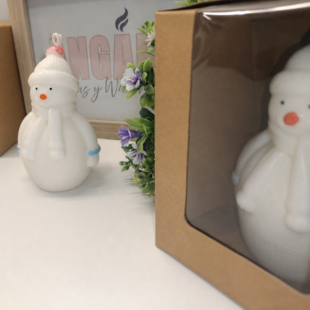 Vela Muñeco de Nieve