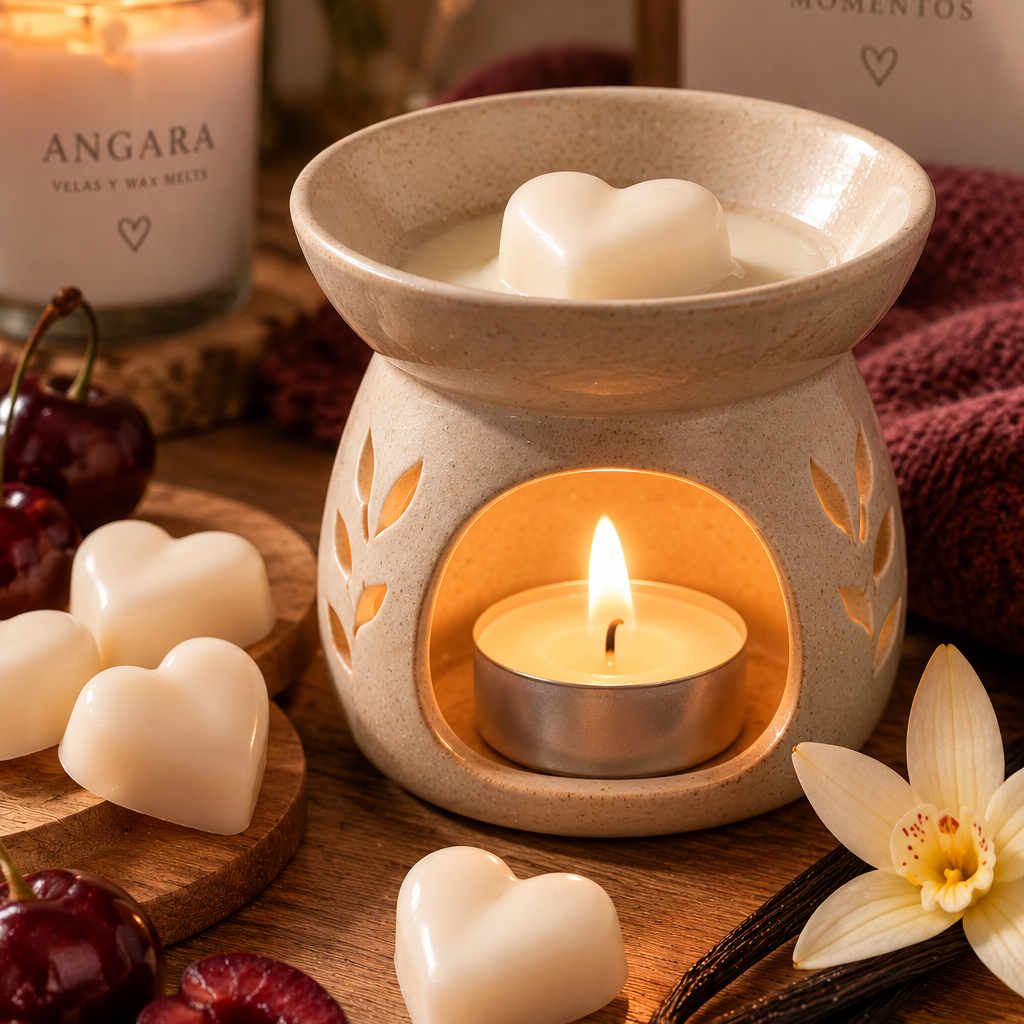 Wax melts Corazón de cereza