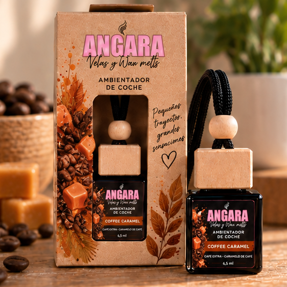 Ambientador de coche Coffe Caramel