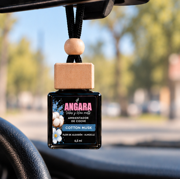 Ambientador de coche Cotton Musk