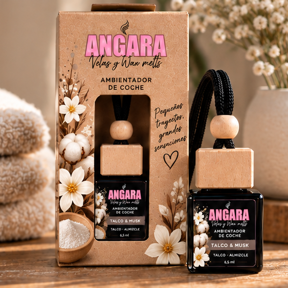 Ambientador de coche Talco & Musk