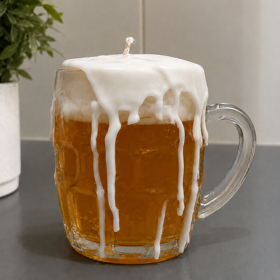 Vela Jarra de Cerveza