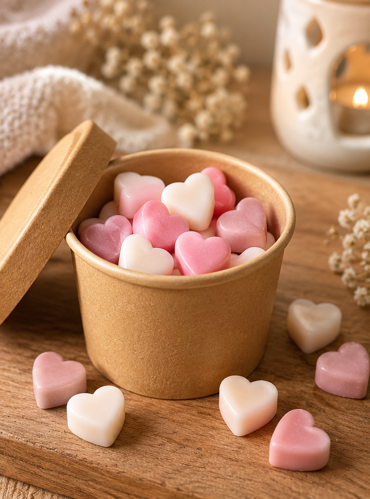 Wax melts Corazones